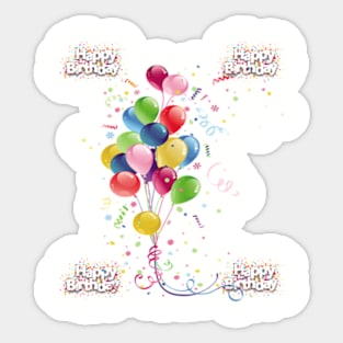 Dear happy birthday Sticker